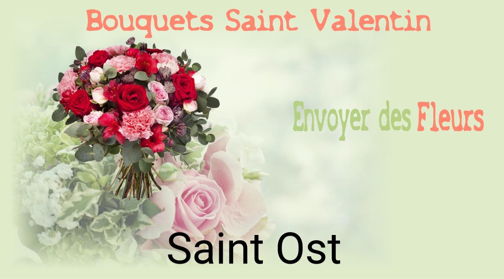 Roses de Saint-Valentin livrées à Saint-Ost